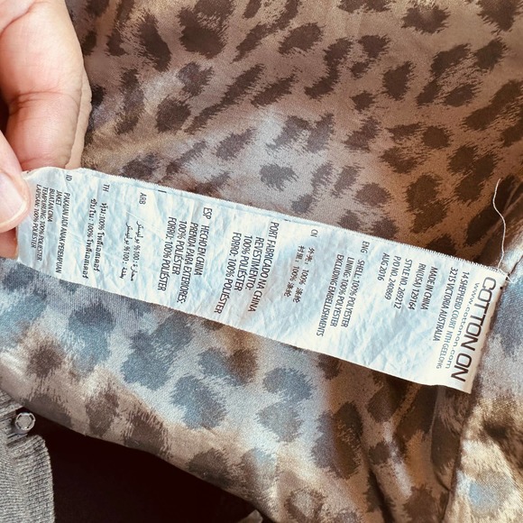 Among Equals Bomber Jacket Women’s Size 12 - Picture 7 of 10